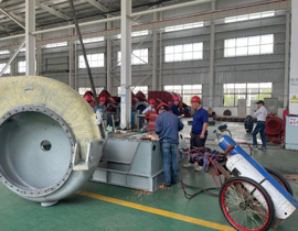 某型特種風(fēng)機(jī)聯(lián)合裝配首次實(shí)現(xiàn)跨部門(mén)協(xié)作